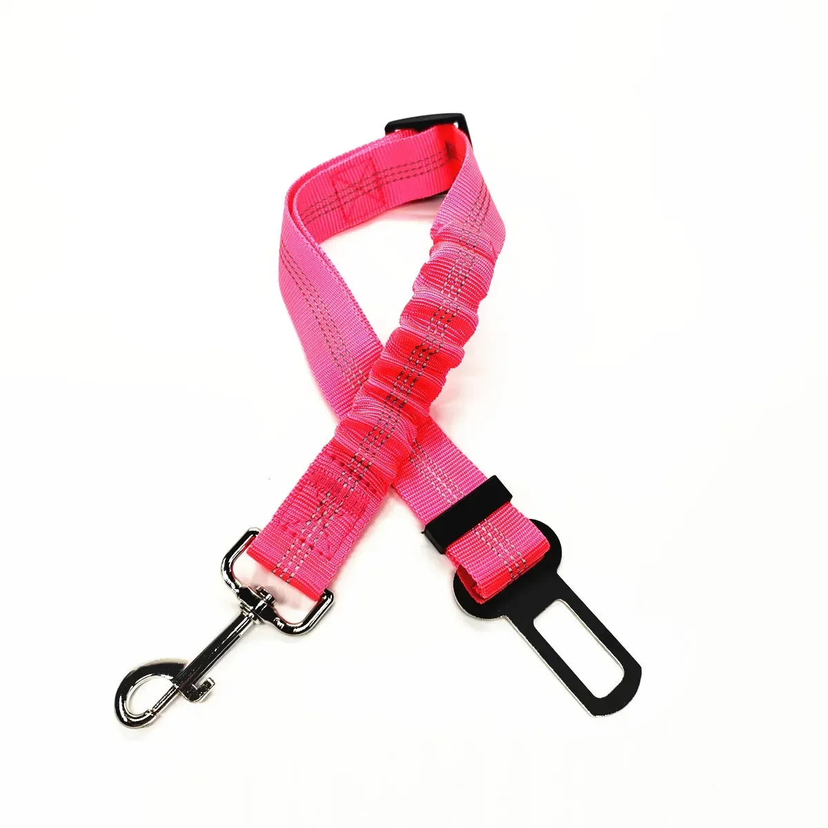 Cinto de segurança ajustável para cães e gatos, assento para animais de estimação, arnês para cães, clipe de chumbo, alavanca de segurançaog Collars Dog Accessoires