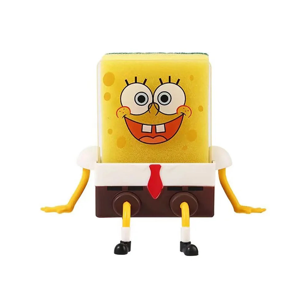 Escorredor do Bob Esponja de Utensílios de Cozinha Ferramenta de Limpeza Reutilizável