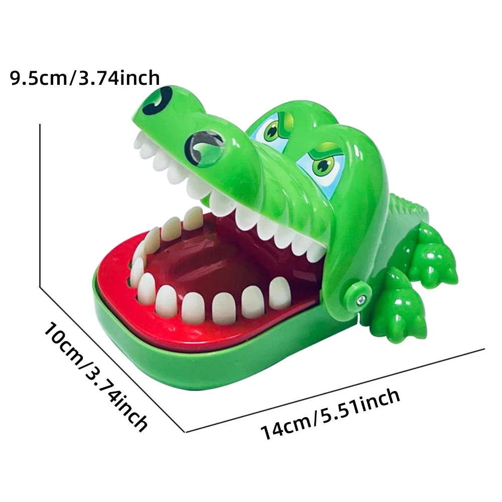 Brinquedos de dentes de crocodilo para crianças, mordidas de crocodilo, dedos, reação, treinamento, novidade, jogo de sorte para crianças, truque, brinquedo de descompressão