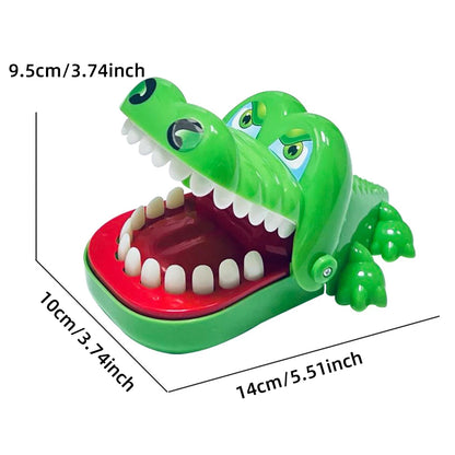 Brinquedos de dentes de crocodilo para crianças, mordidas de crocodilo, dedos, reação, treinamento, novidade, jogo de sorte para crianças, truque, brinquedo de descompressão