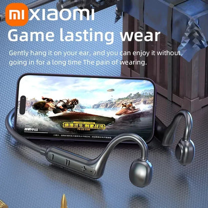 Xiaomi Bluetooth Fone de ouvido sem fio montado no pescoço Fones de ouvido abertos Alta potência Condução de som suave Bateria de longa duração